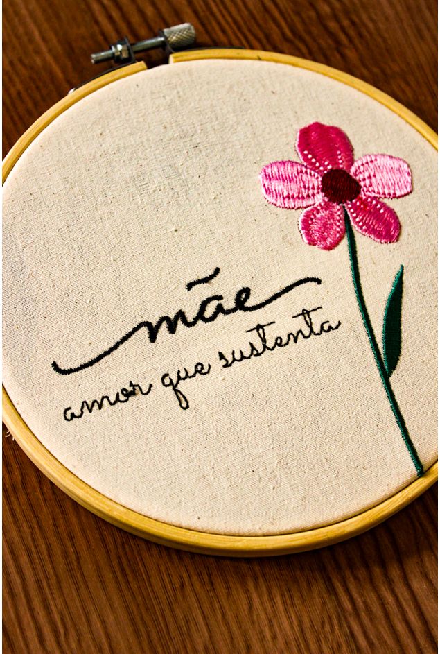 Bastidor Bordado Mae Amor Que Sustenta Mimo Galeria -3-